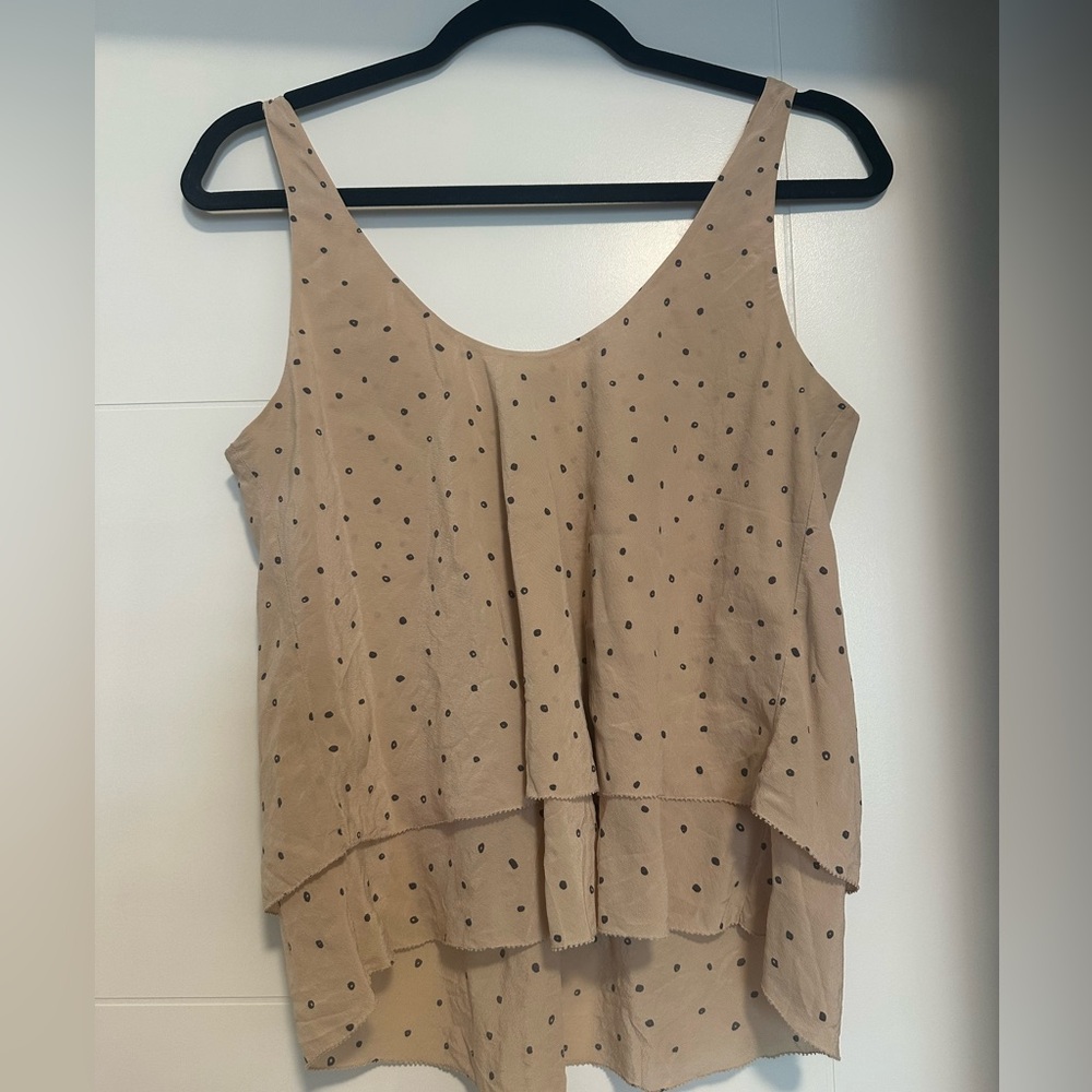 100% silk Babaton tank